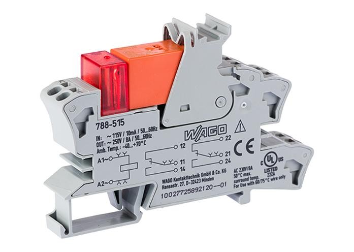 Wago 788-515 Relaismodul, Eingangsnennspannung AC 115 V, 2